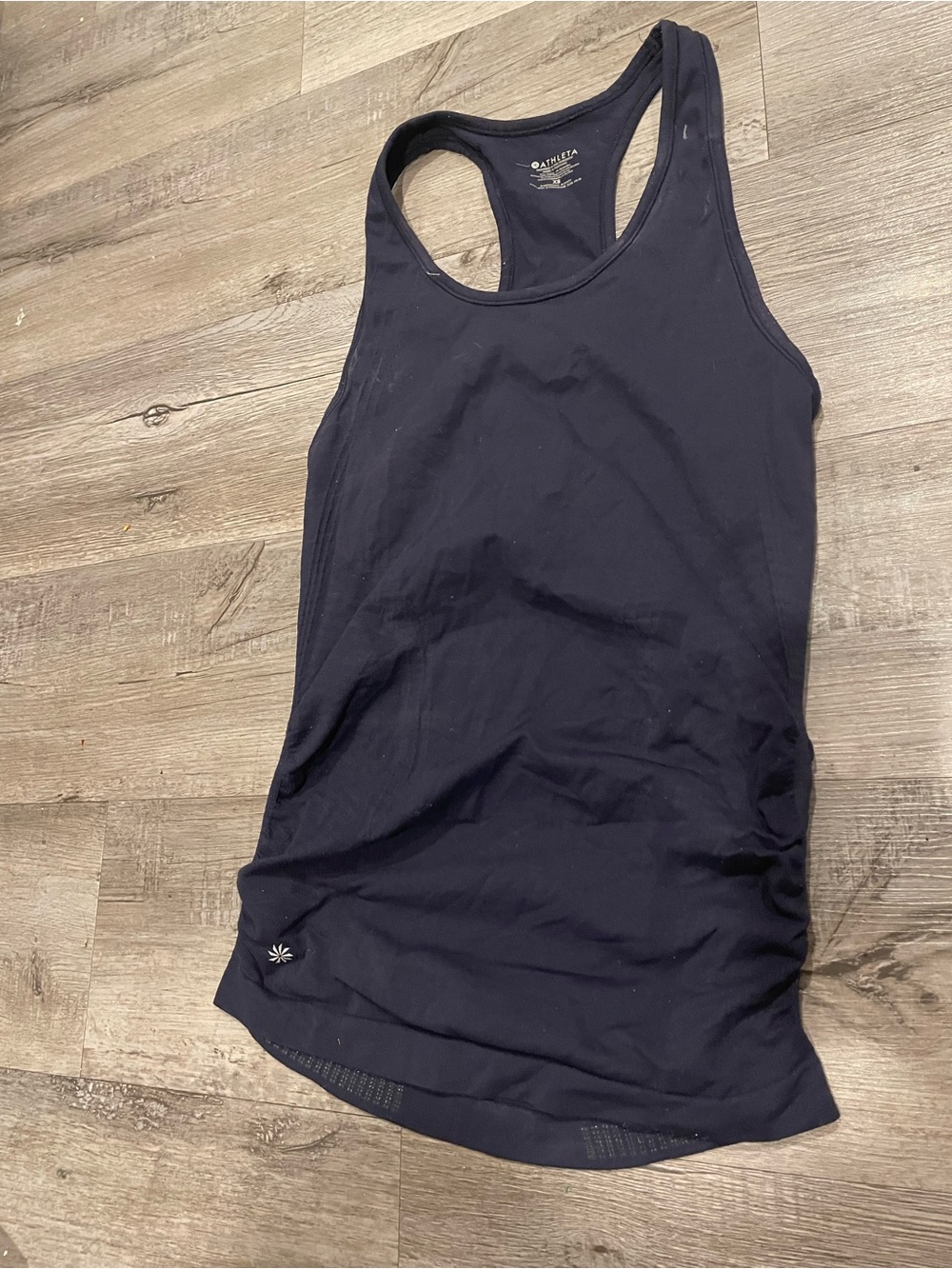 Athleta Blue Racerback Tank Top